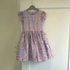 Pippa & Julie Girls size 6 confetti dress